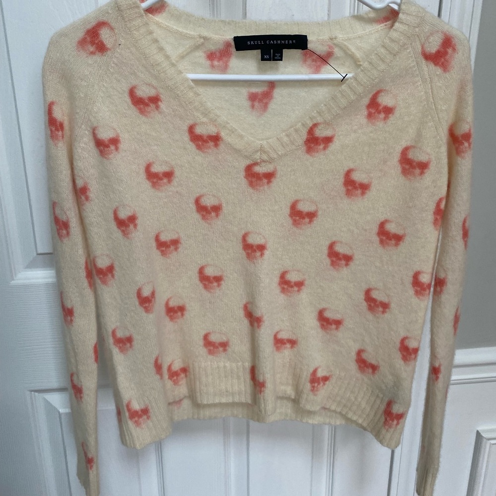 Skull Cashmere Sweater - Feels Luxe!